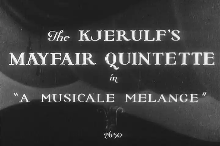 A Musicale Melange