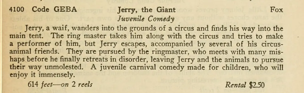 Jerry the Giant scene