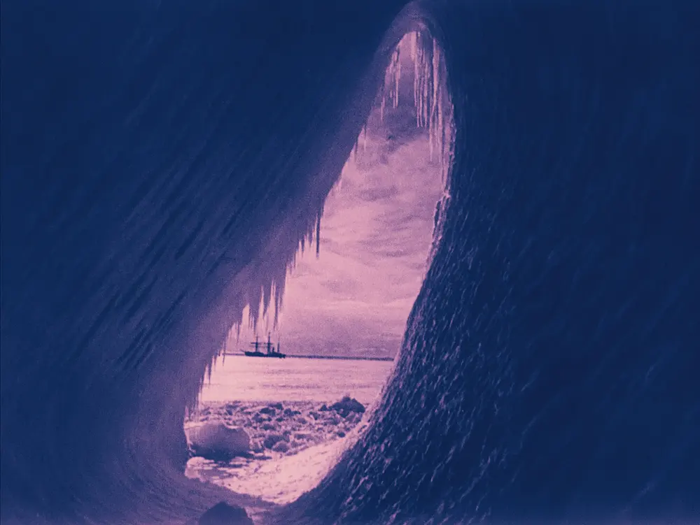The Great White Silence scene