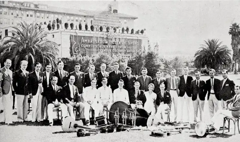 Gus Arnheim and His Cocoanut Grove Orchestra scene