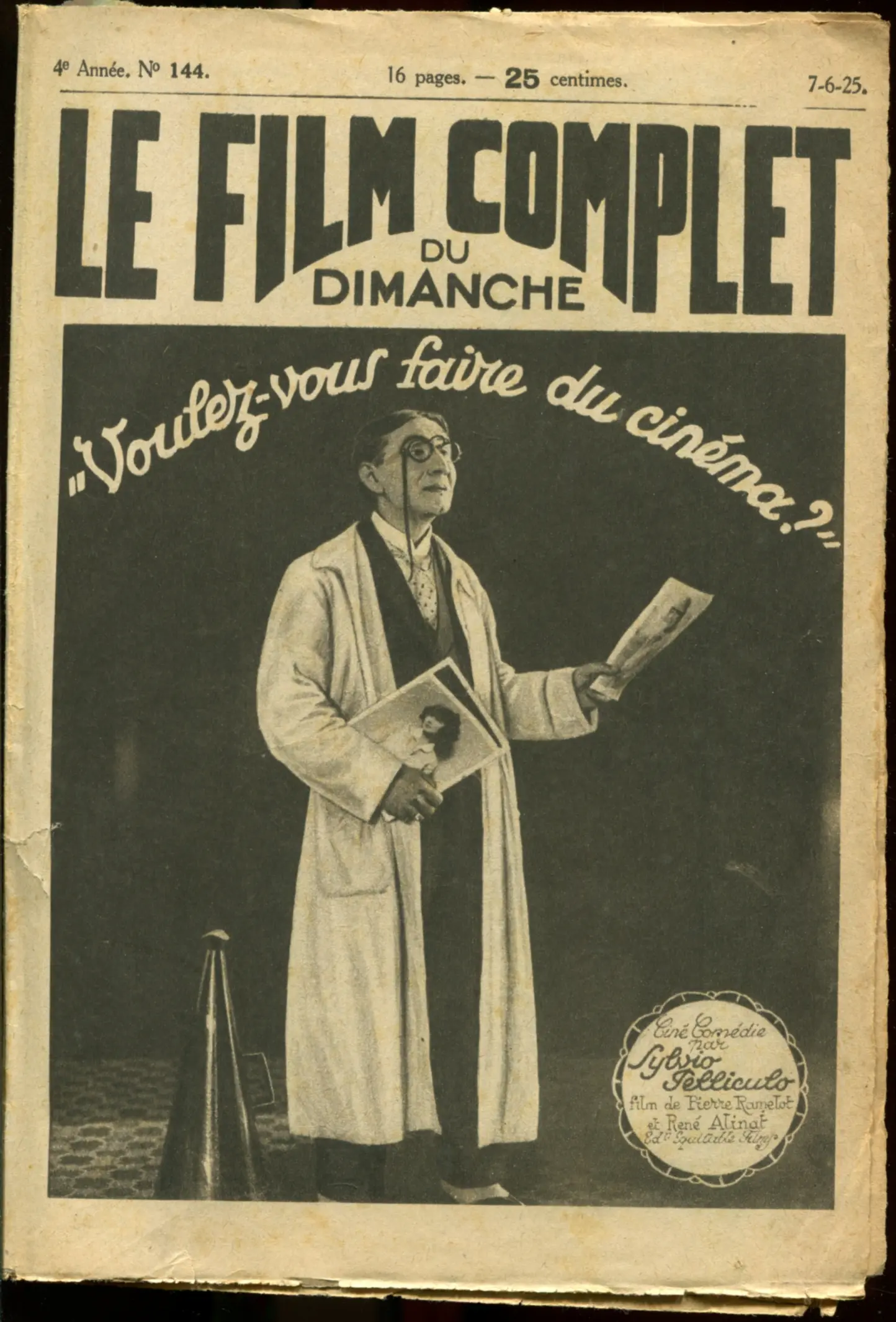 Voulez-vous faire du cinéma? scene