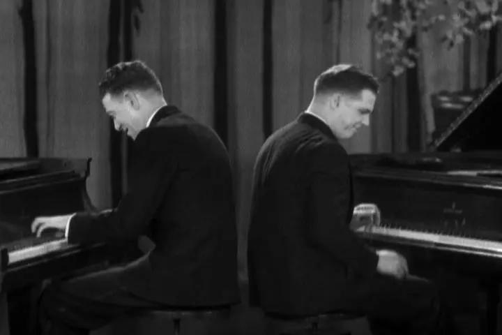 Phil Ohman & Victor Arden (Piano Duetists) scene