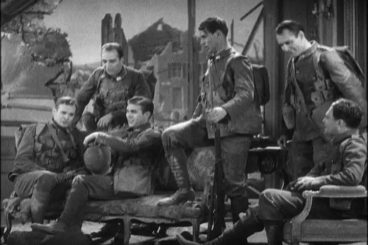 Pack Up Your Troubles scene