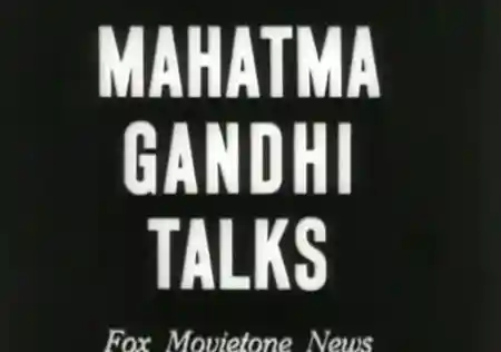Mahatma Gandhi Talks