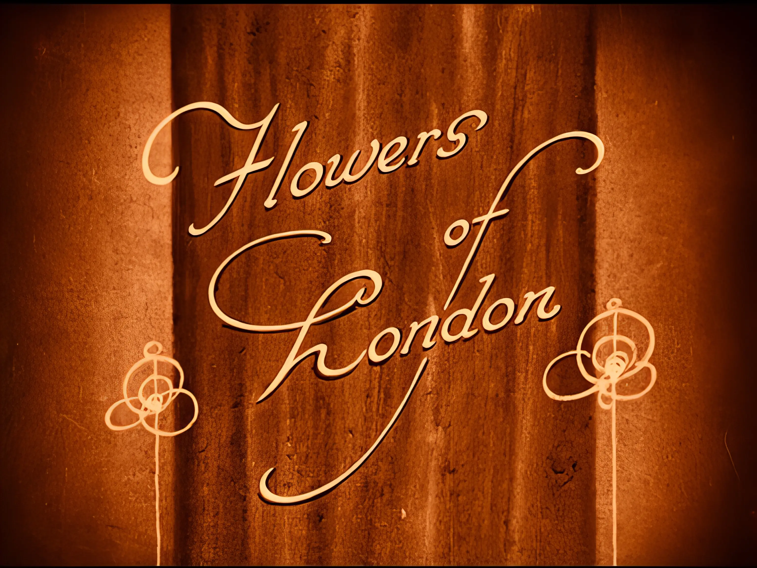 Wonderful London: Flowers of London scene 2