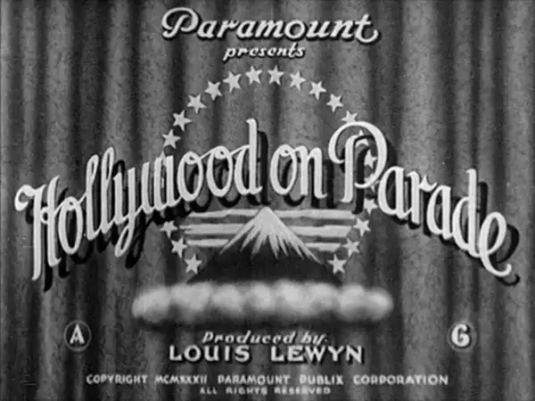 Hollywood on Parade No. A-13