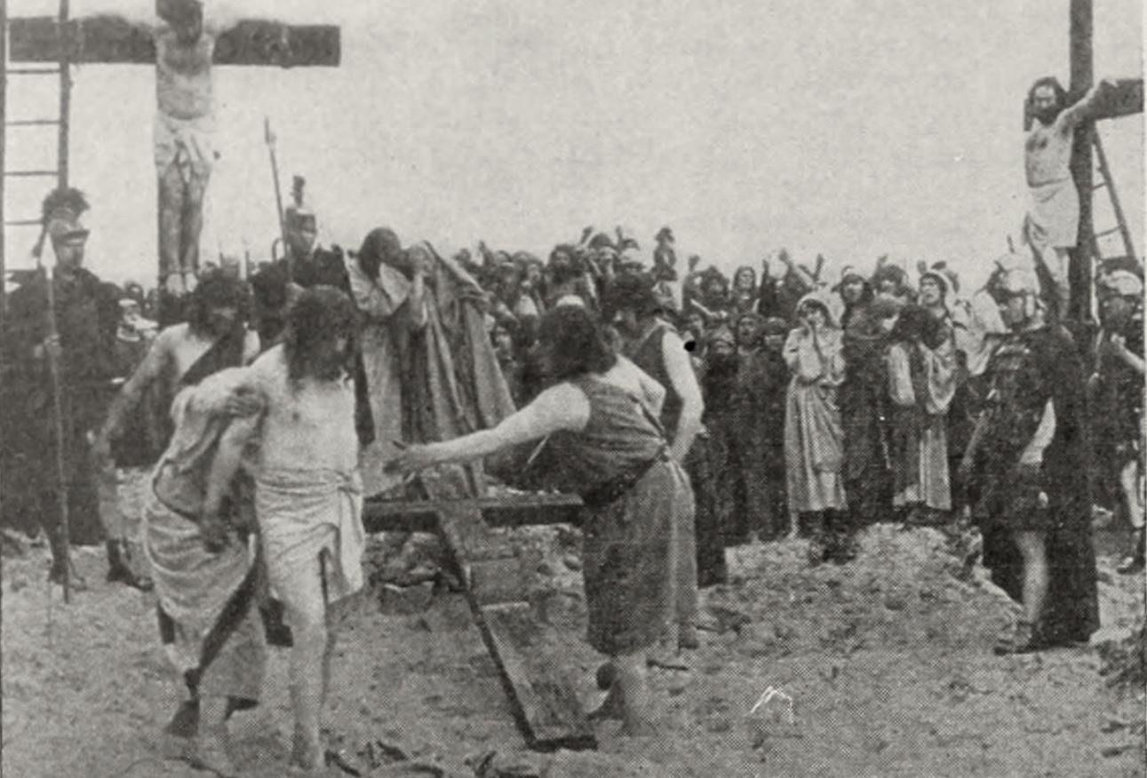 The Life of Our Saviour; or, The Passion Play scene