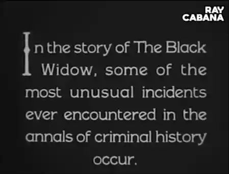 The Black Widow scene