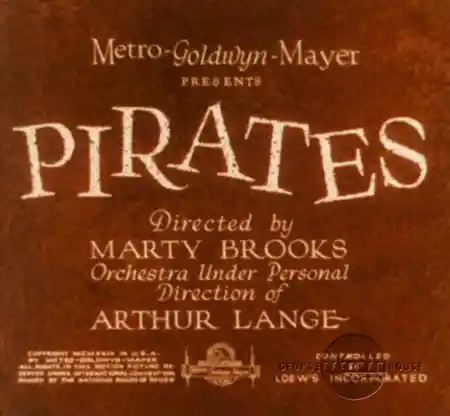 Pirates scene