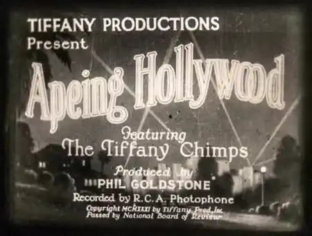 Apeing Hollywood scene
