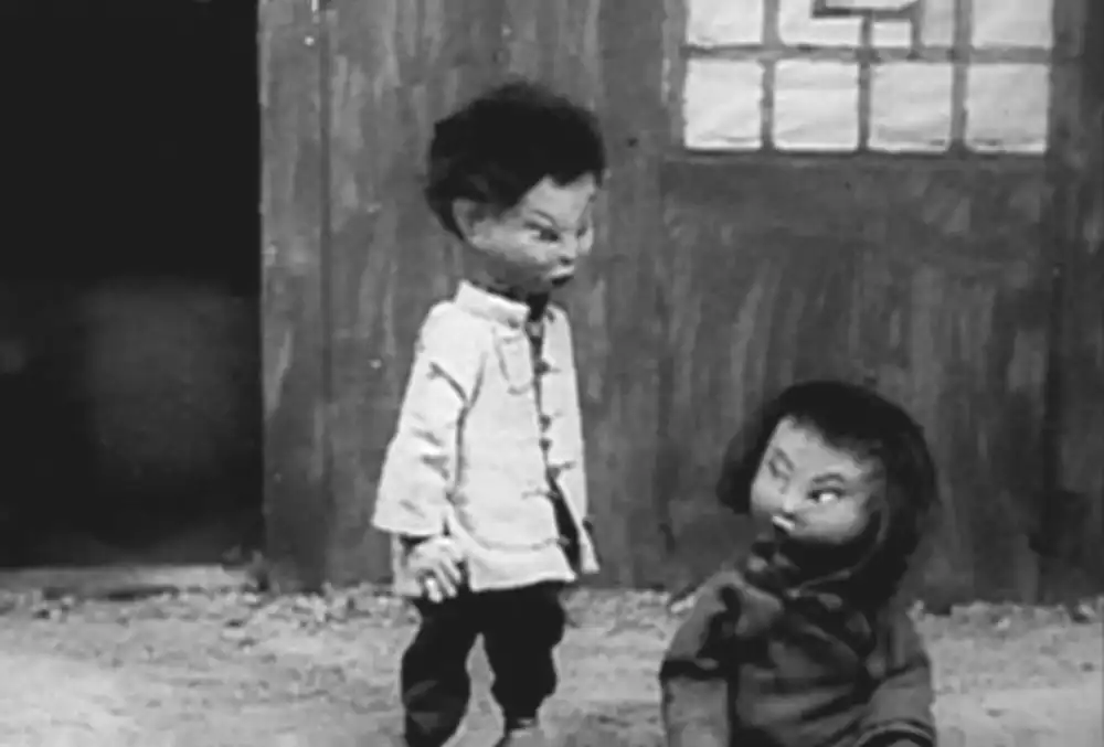 Adventures of the Little Chinese scene