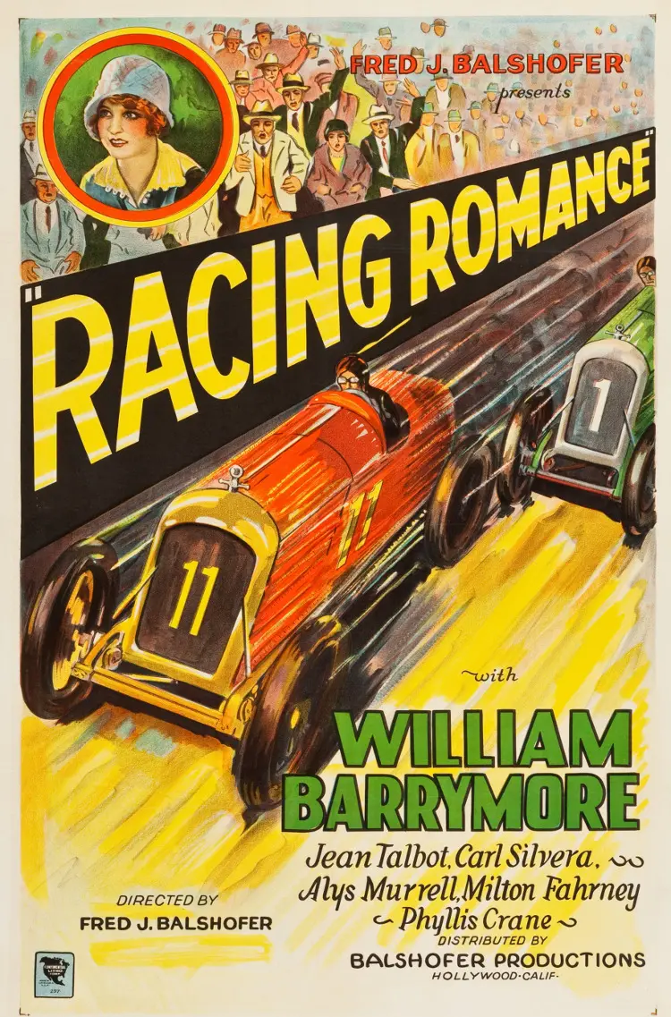 Racing Romance scene