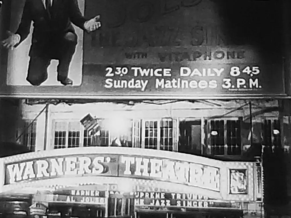 John Miljan: Vitaphone Trailer Announcement - 'the Jazz Singer'