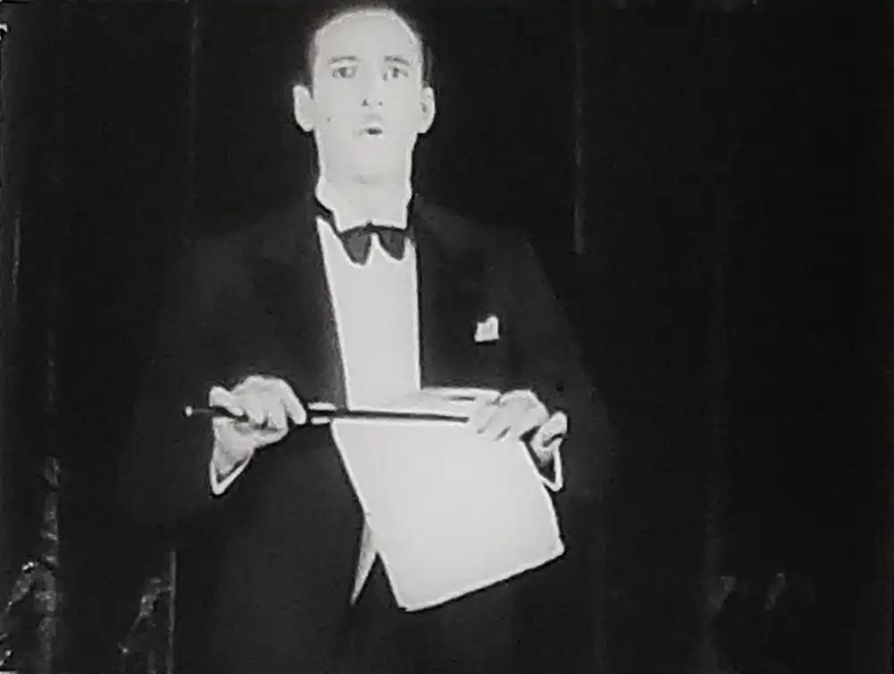 John Miljan: Vitaphone Trailer Announcement - 'the Jazz Singer'