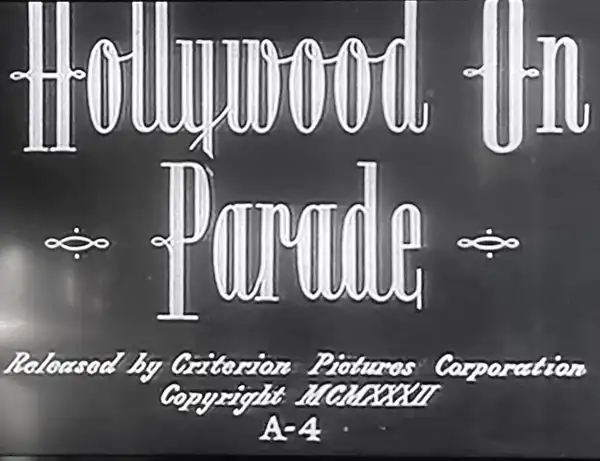 Hollywood on Parade No. A-4 photo