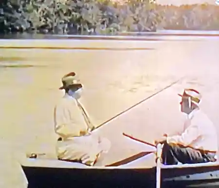 Cobb Goes Fishing scene