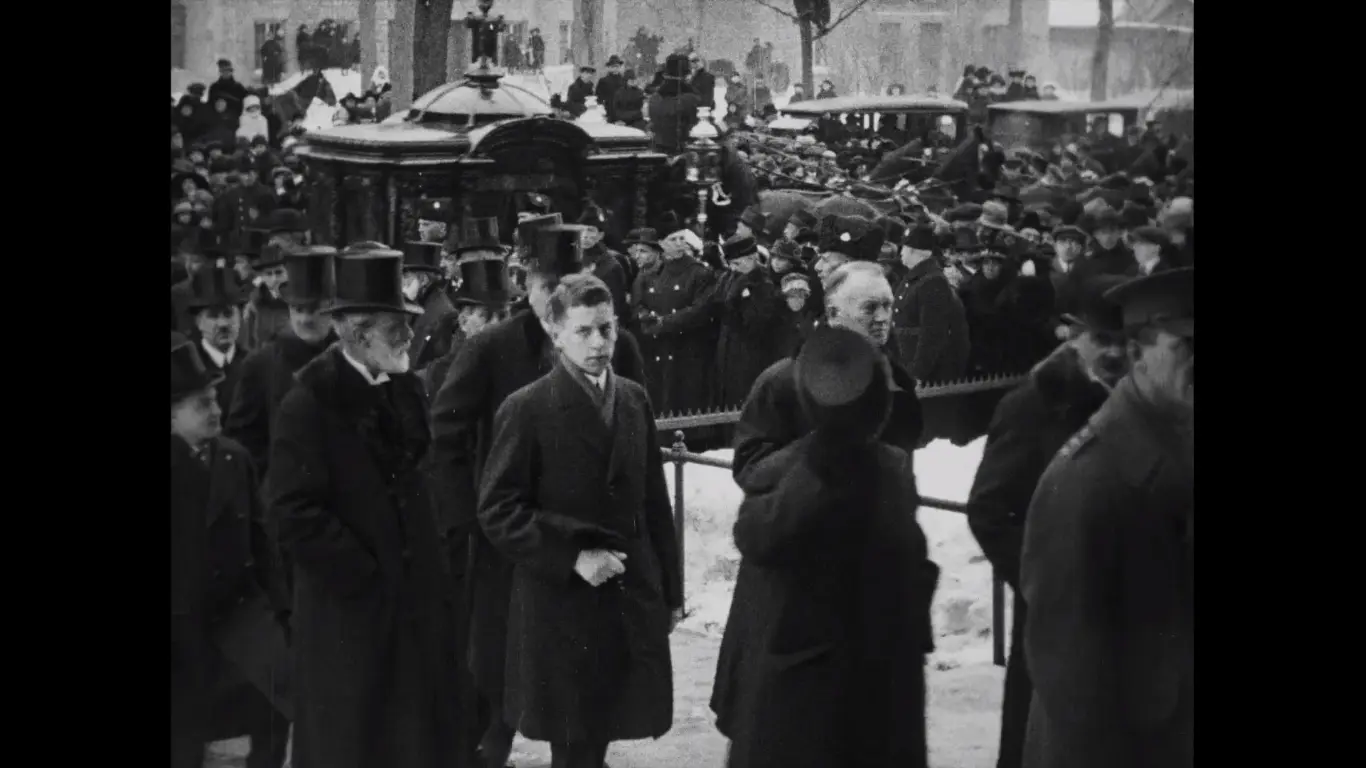 Les funérailles de Sir Wilfrid Laurier scene