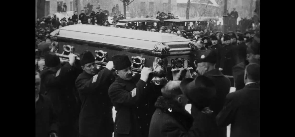 Les funérailles de Sir Wilfrid Laurier scene