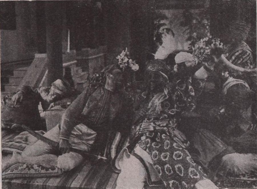 Die Königstochter von Travankore scene