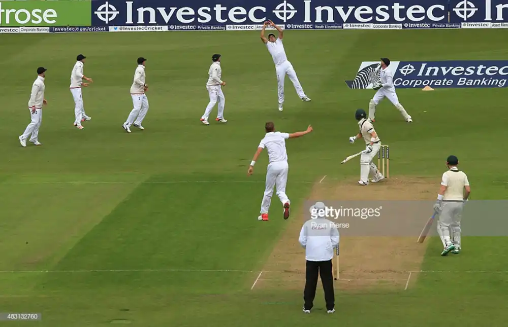 The Ashes scene