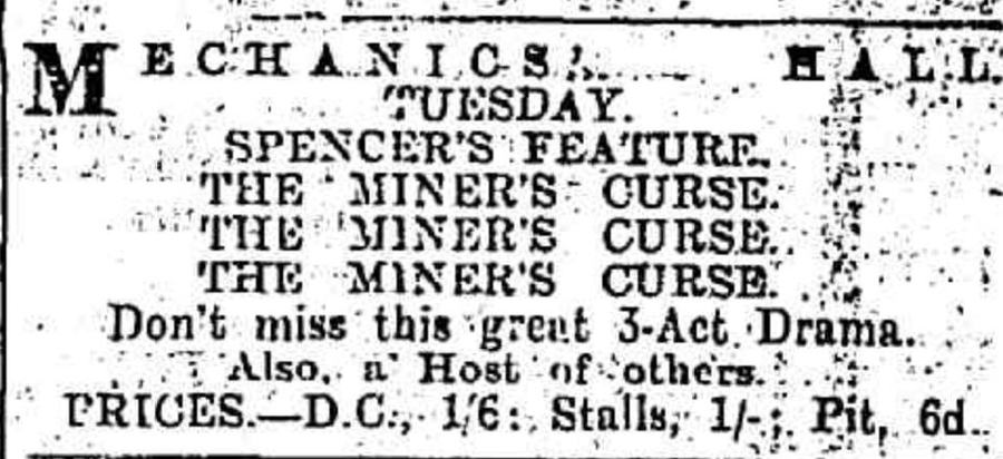 The Miner's Curse scene