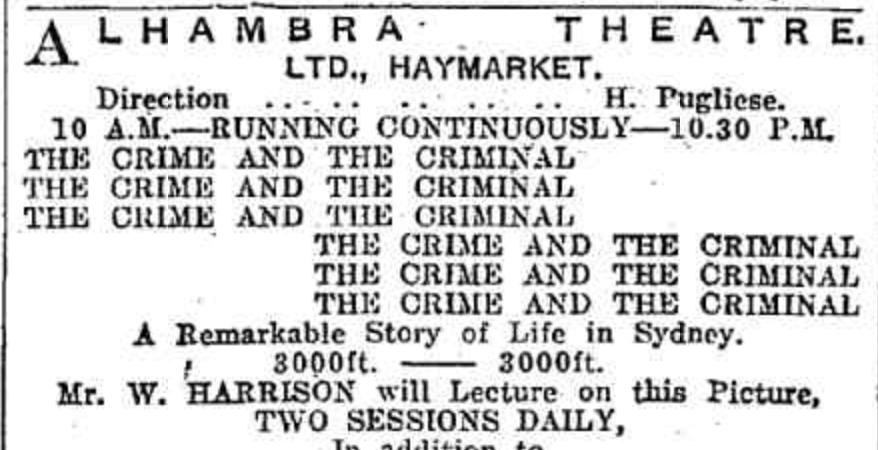 The Crime and the Criminal scene