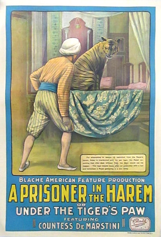 A Prisoner in the Harem scene