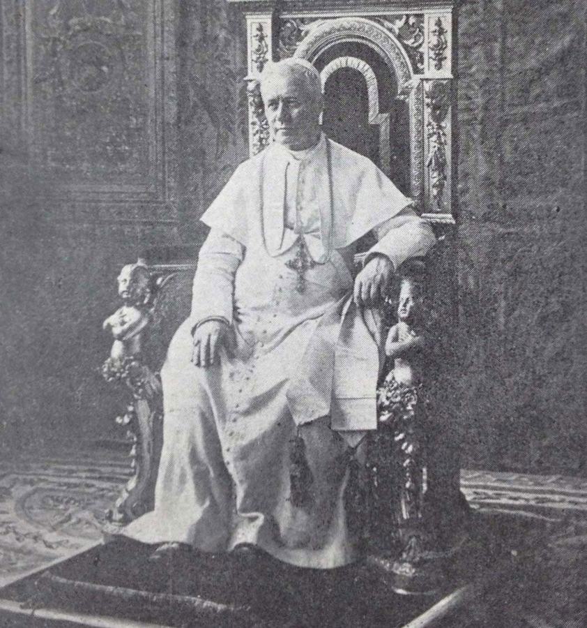 His Holiness, the Late Pope Pius X, and the Vatican