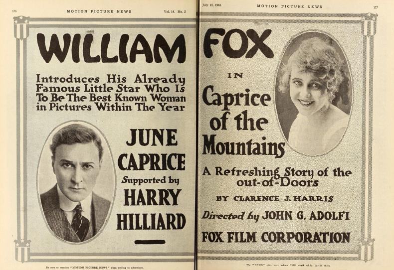 Caprice of the Mountains scene