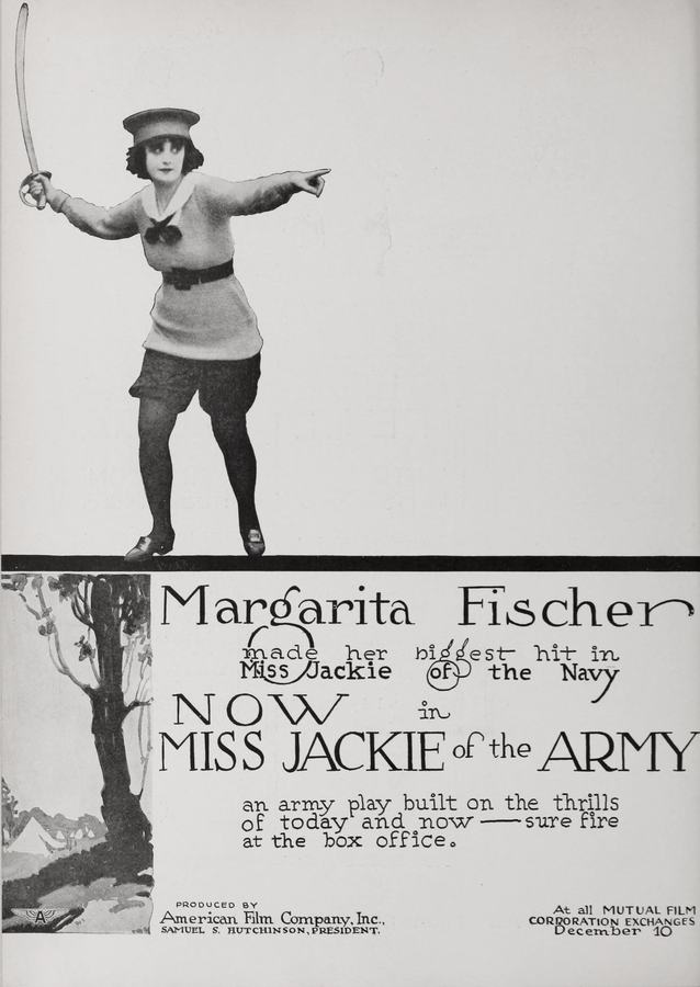 Miss Jackie of the Army scene