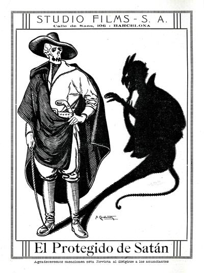 El protegido de Satán scene