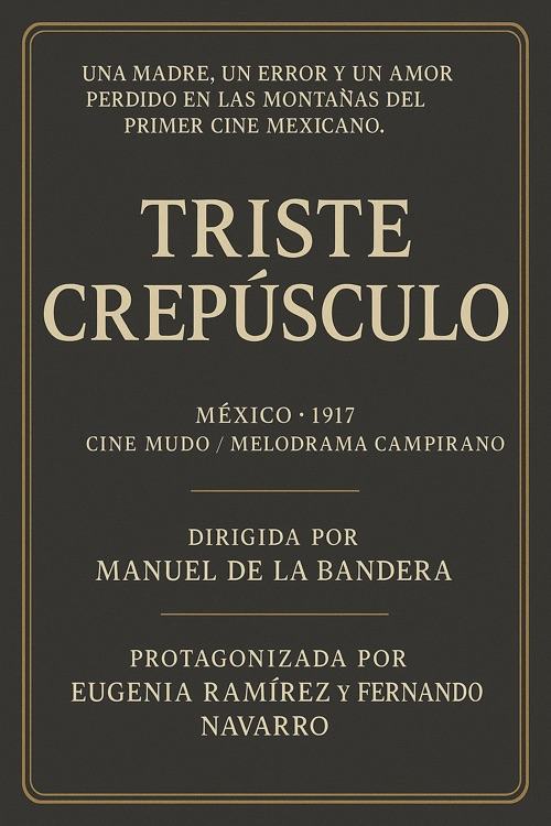 Triste crepúsculo