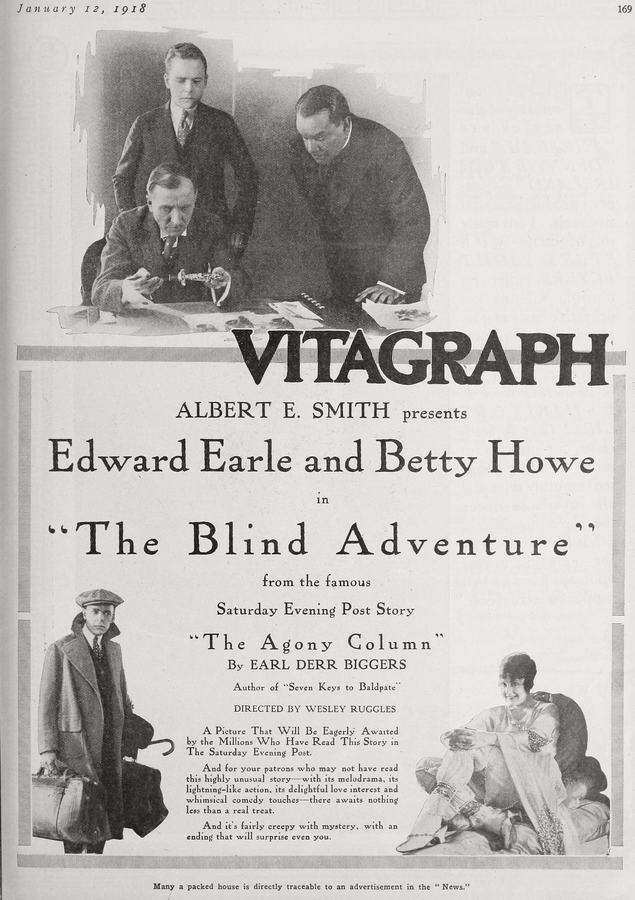 The Blind Adventure scene