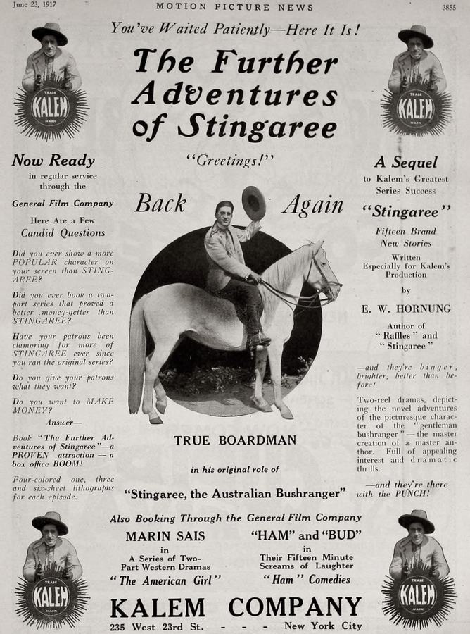 The Further Adventures of Stingaree