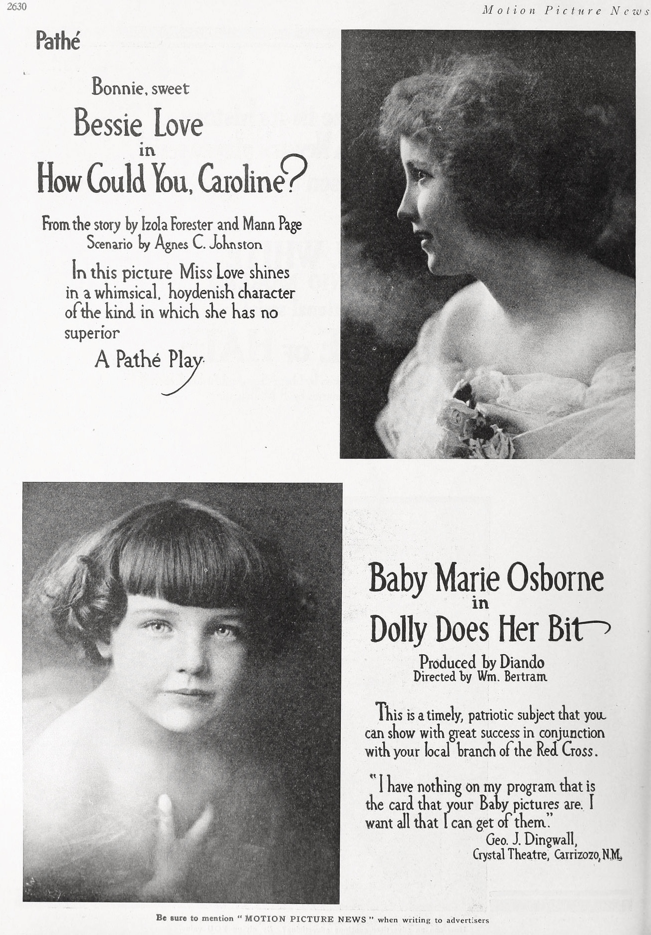 How Could You, Caroline? scene