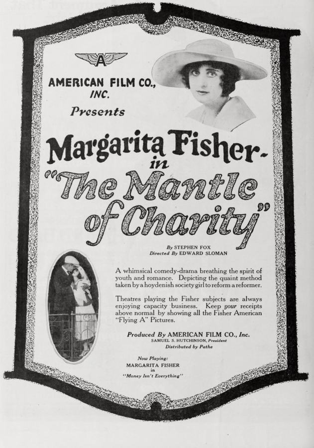 The Mantle of Charity scene