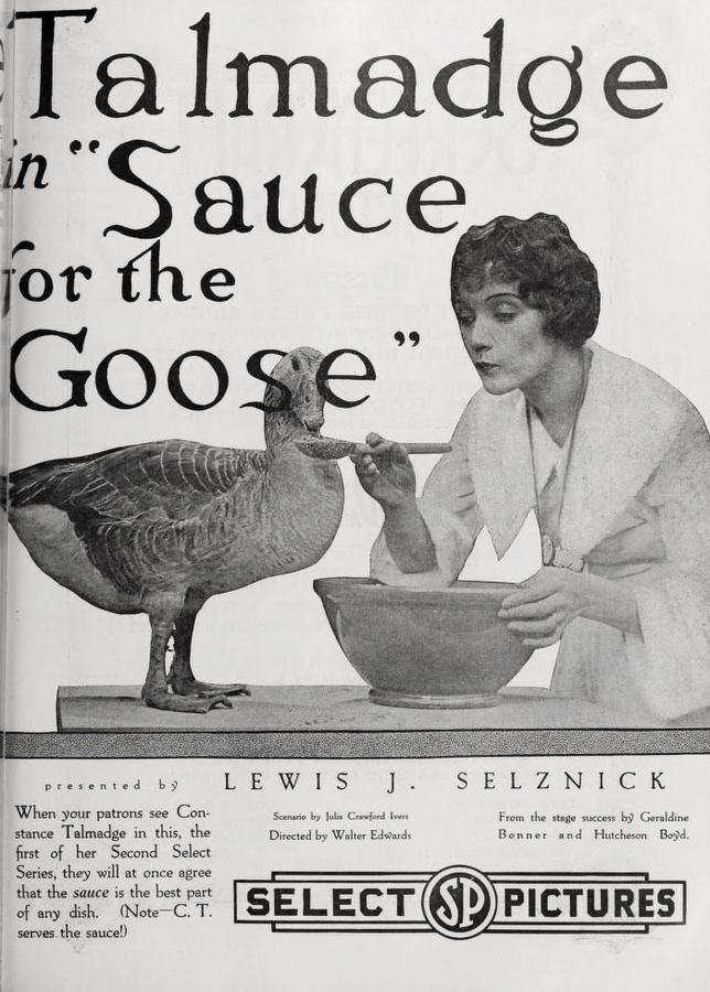 Sauce for the Goose