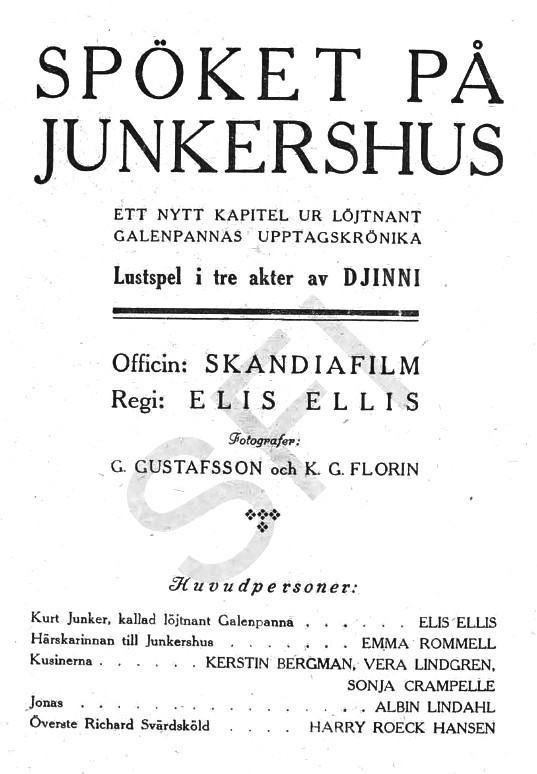 Spöket på Junkershus scene