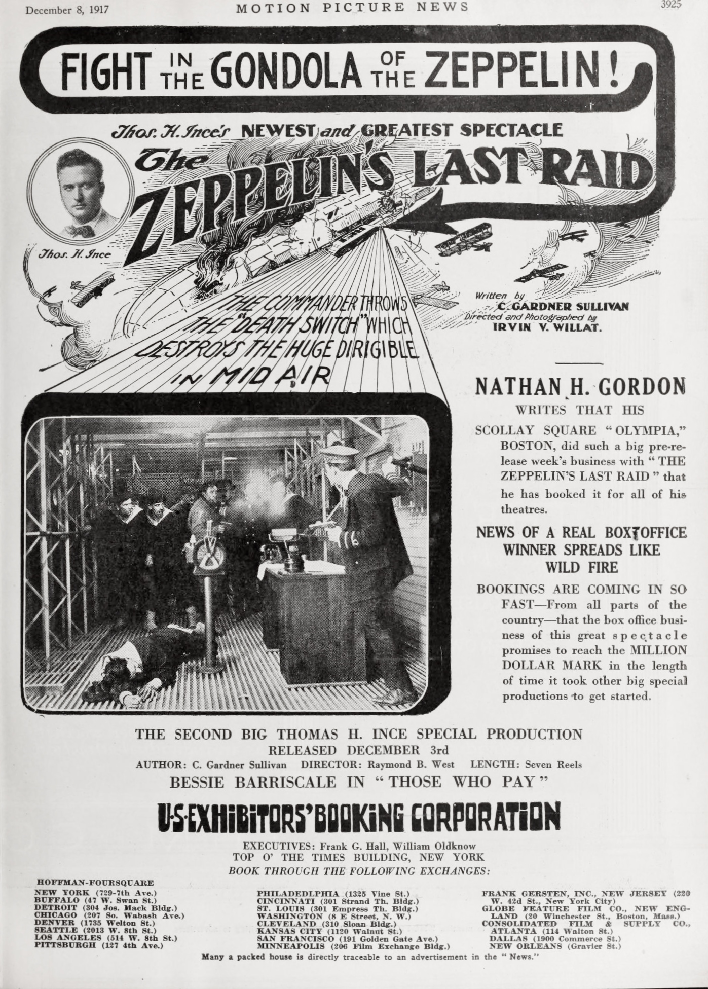 The Zeppelin's Last Raid