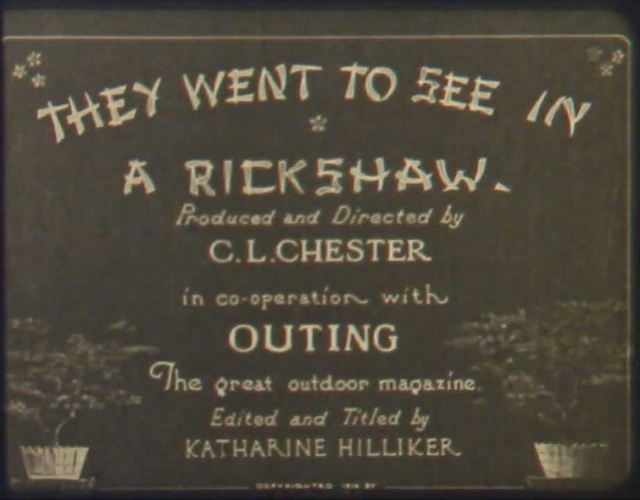 She Went to See in a Rickshaw