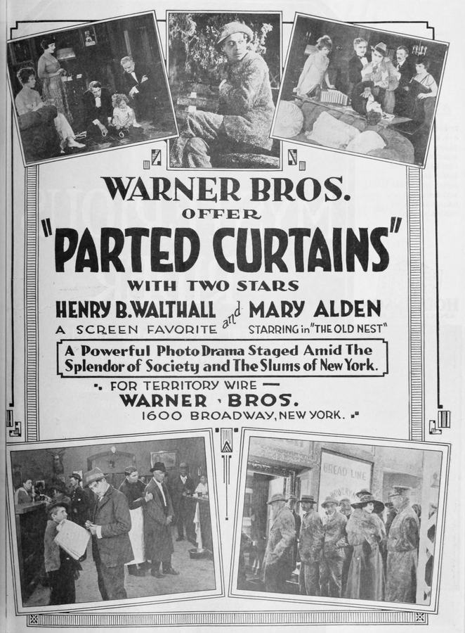 Parted Curtains