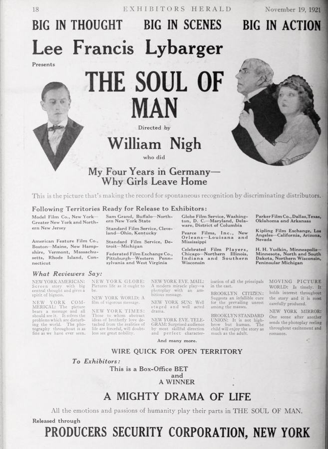 The Soul of Man scene