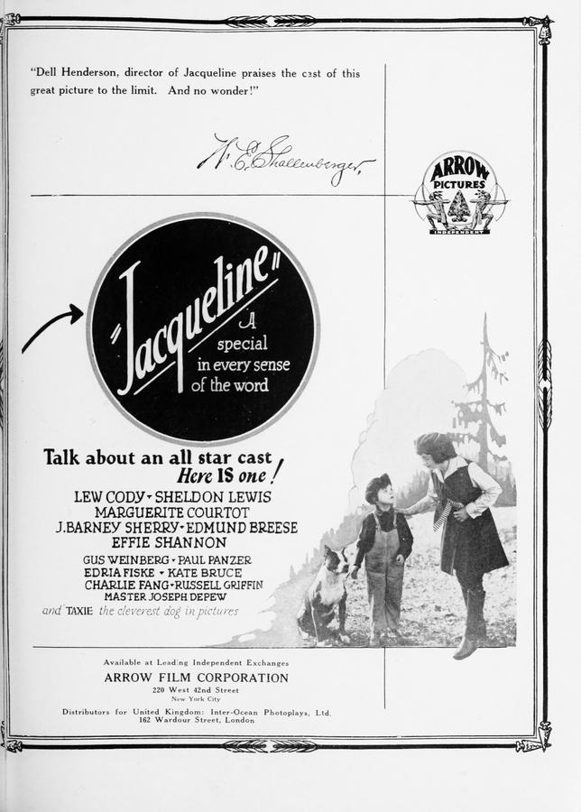 Jacqueline, or Blazing Barriers