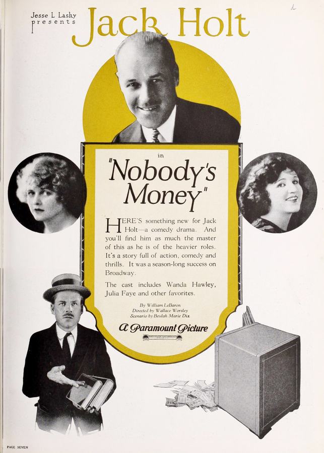 Nobody's Money