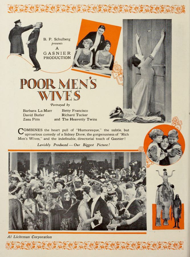 Poor Men's Wives scene
