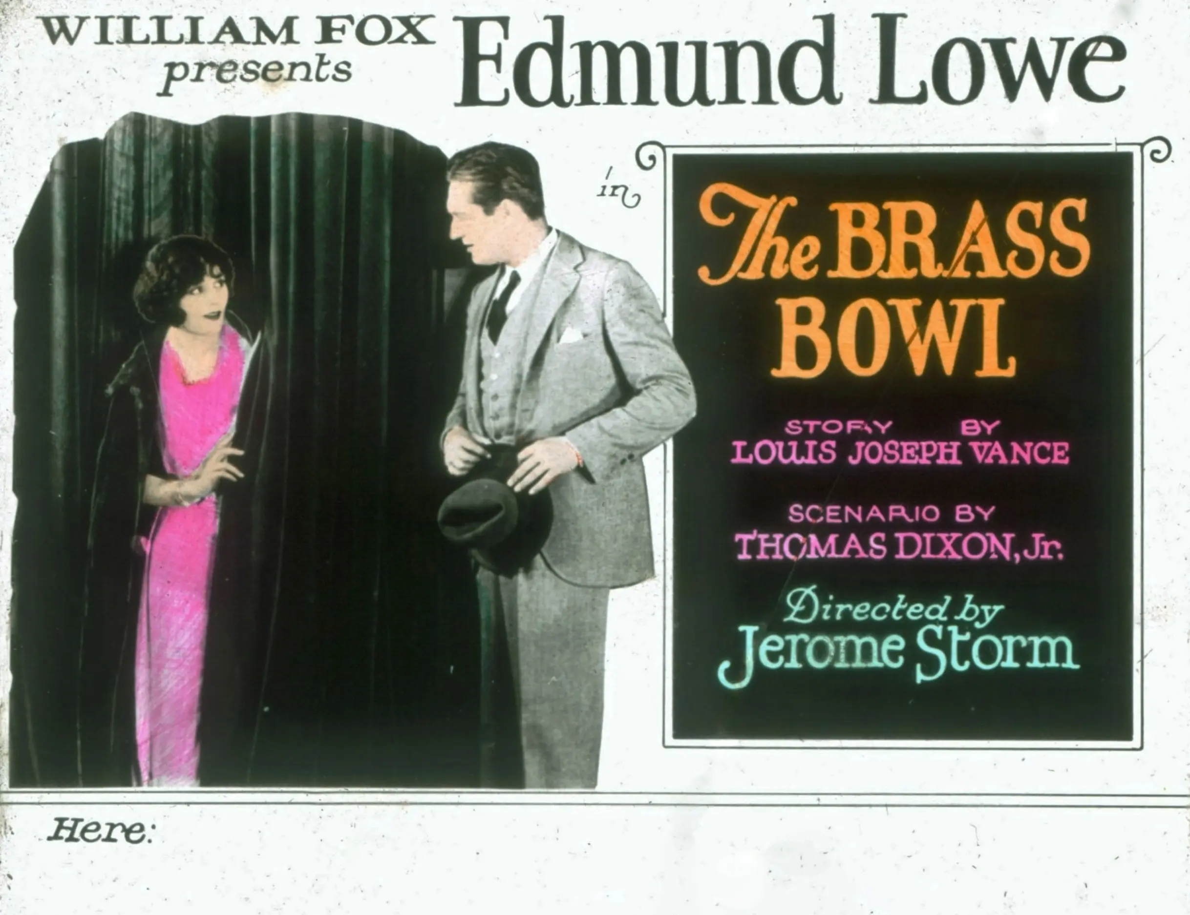 The Brass Bowl