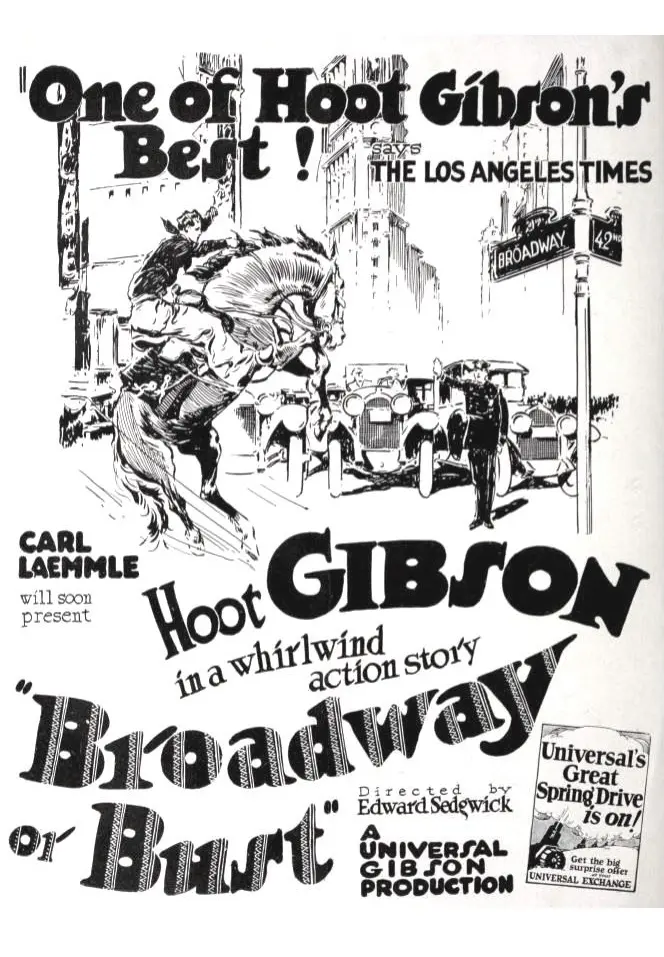 Broadway or Bust
