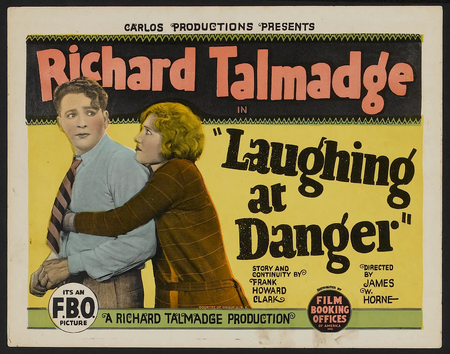 Laughing at Danger scene