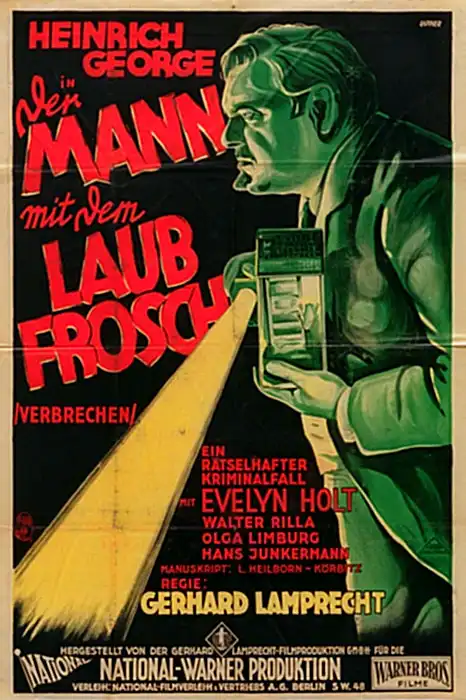 Der Mann mit dem Laubfrosch