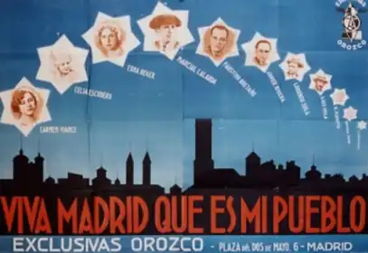 ¡Viva Madrid, que es mi pueblo!